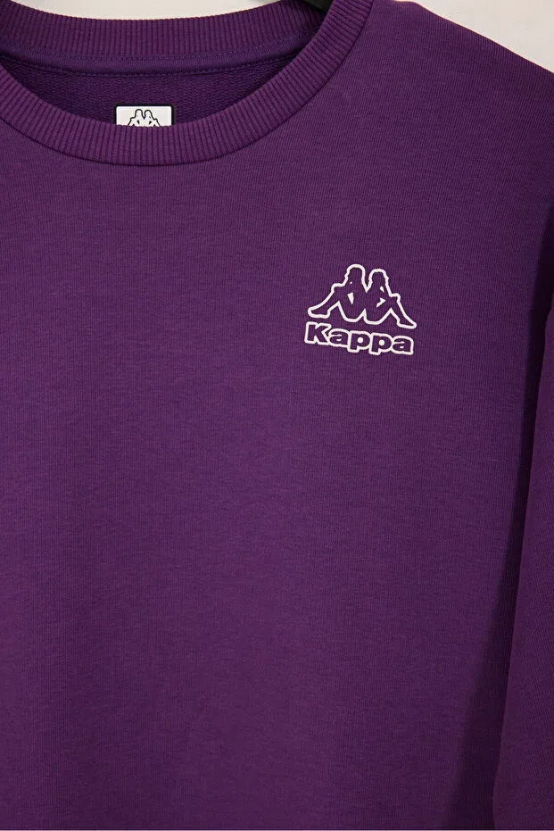Детский спортивный костюм для девочек с принтом Licensed Kappa, Purple — фото 3