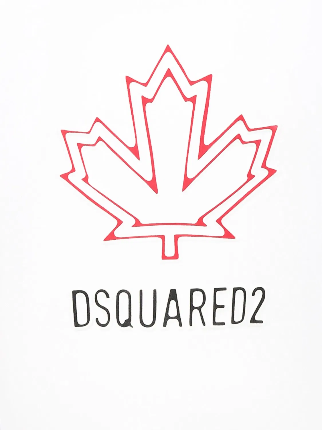 Свитшот с логотипом DSQUARED2, белый — фото 3