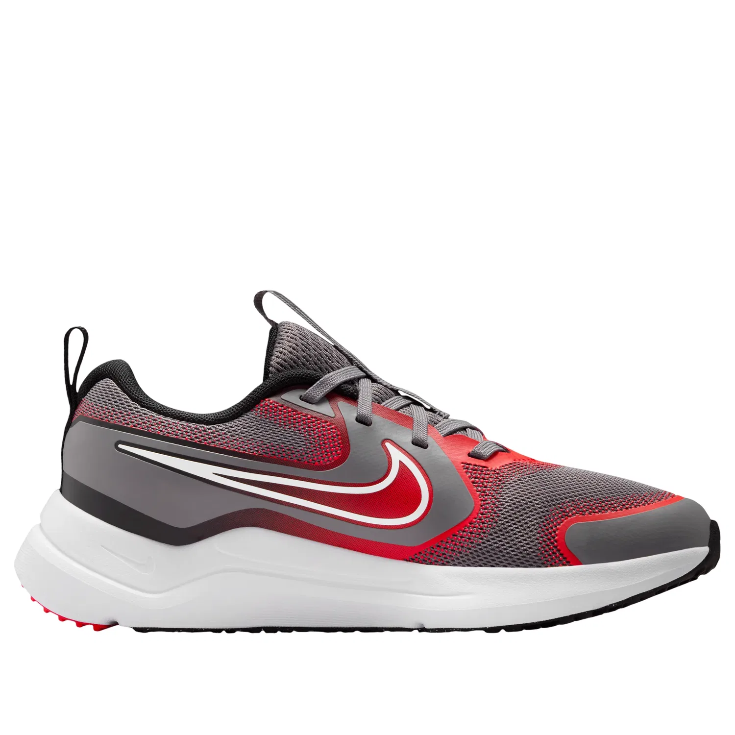 Детские кроссовки для бега с шнуровкой Nike Cosmic Runner, серый — фото 2