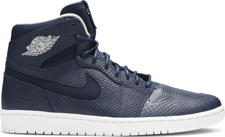

Кроссовки Air Jordan 1 High Nouveau Navy Snake, синий