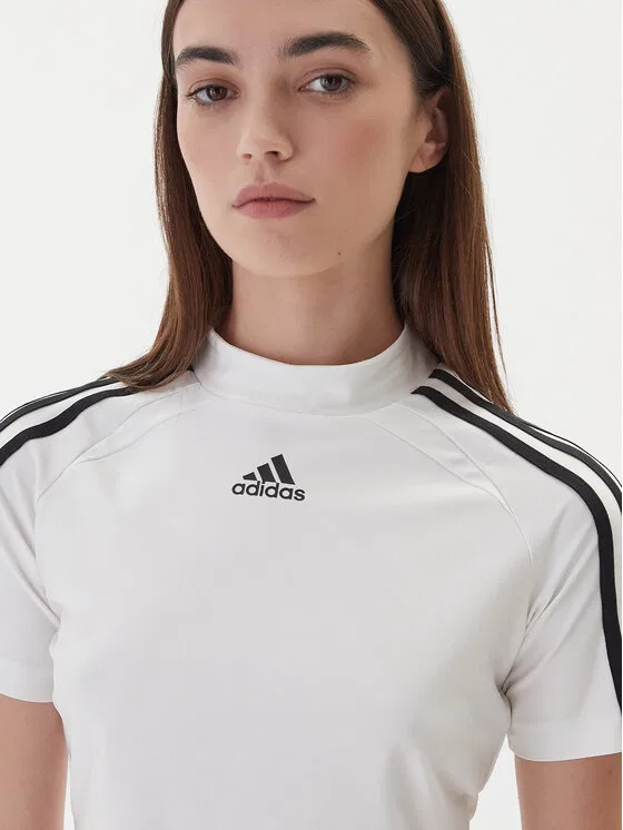 Футболка slim fit Teamgeist adicolor Baby Adidas, белый — фото 4