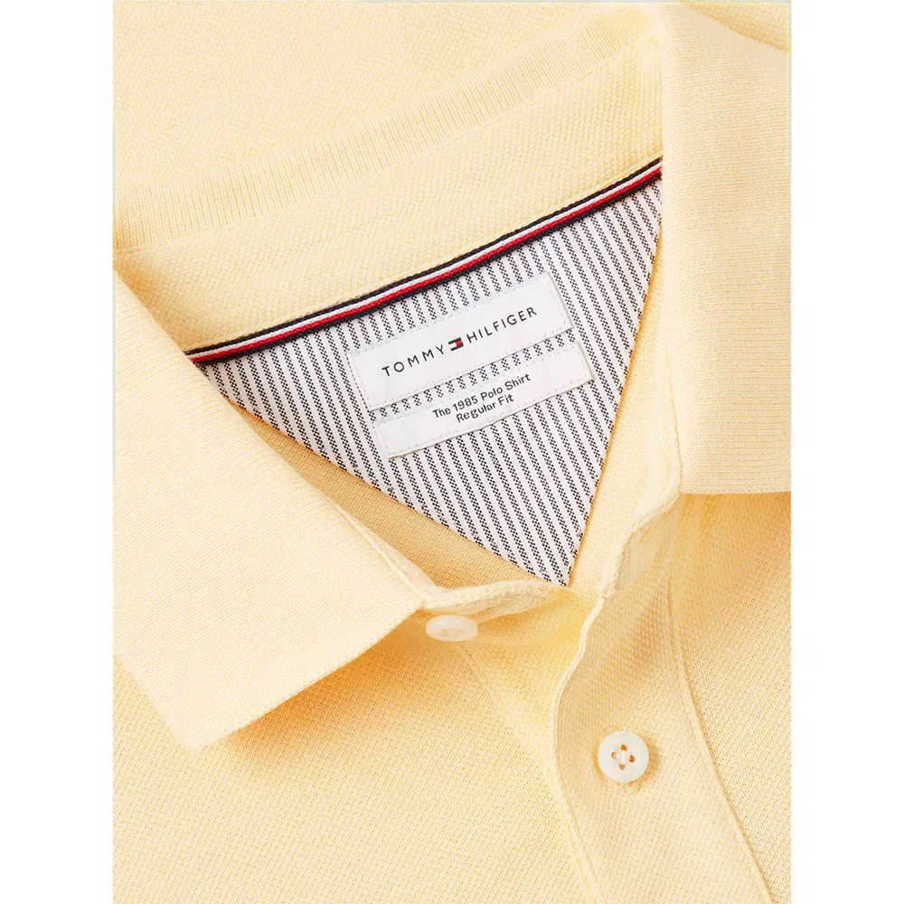 Мужское поло с коротким рукавом 1985 Tommy hilfiger, Yellow — фото 3