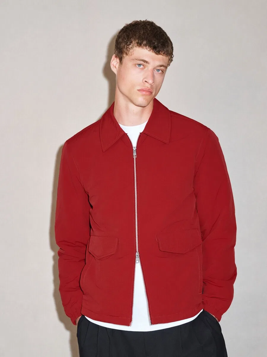 Куртка Next Between-Season Jacket 'Edit' в огненно-красном цвете — фото 2