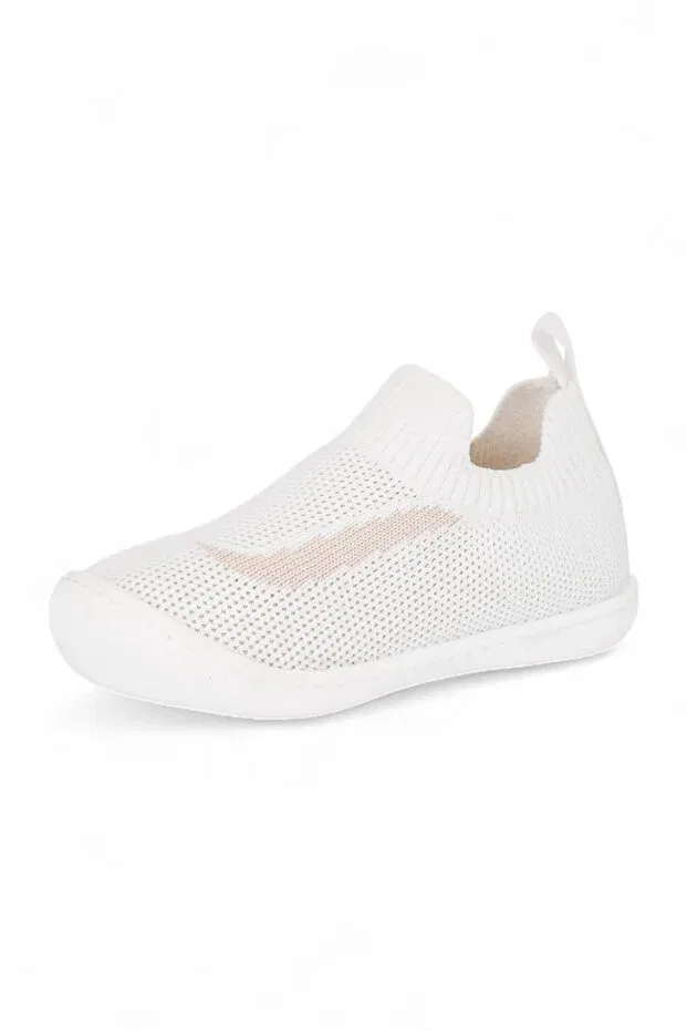 Детские спортивные туфли для девочек ортопедические Classic slip-on Rocky Sport, White — фото 2