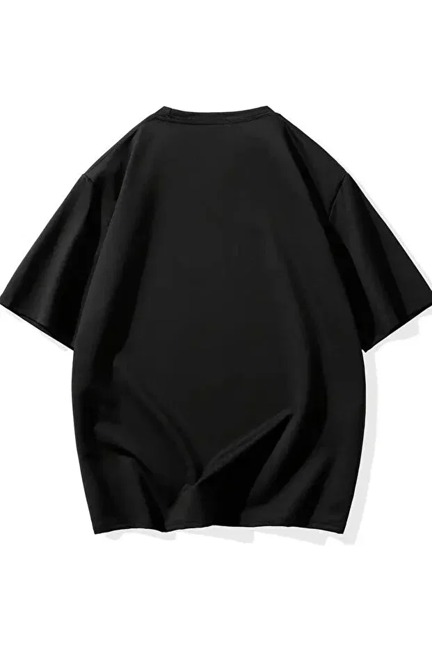 Мужская футболка с принтом Funny Cat Printed Short-Sleeve Vexor, Black — фото 3