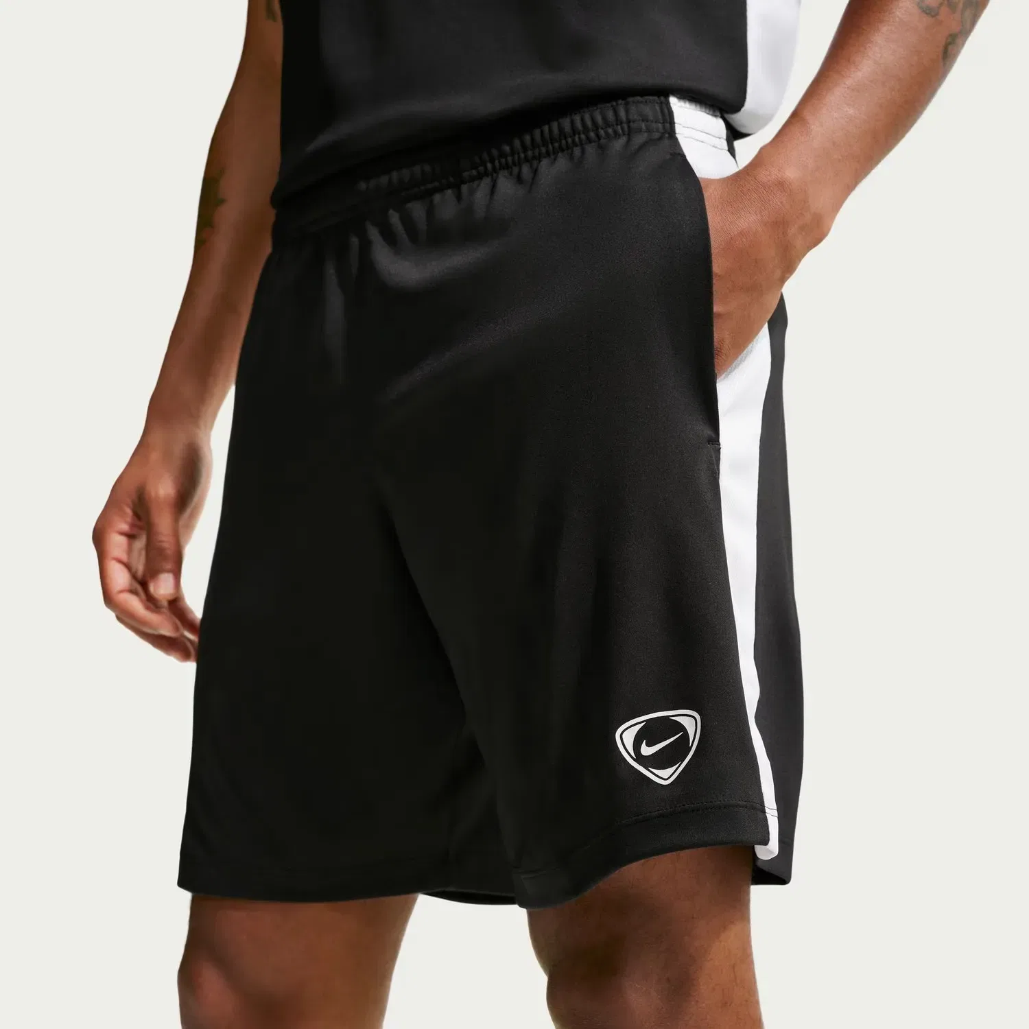 Мужские шорты с эластичным поясом Nike, Negro