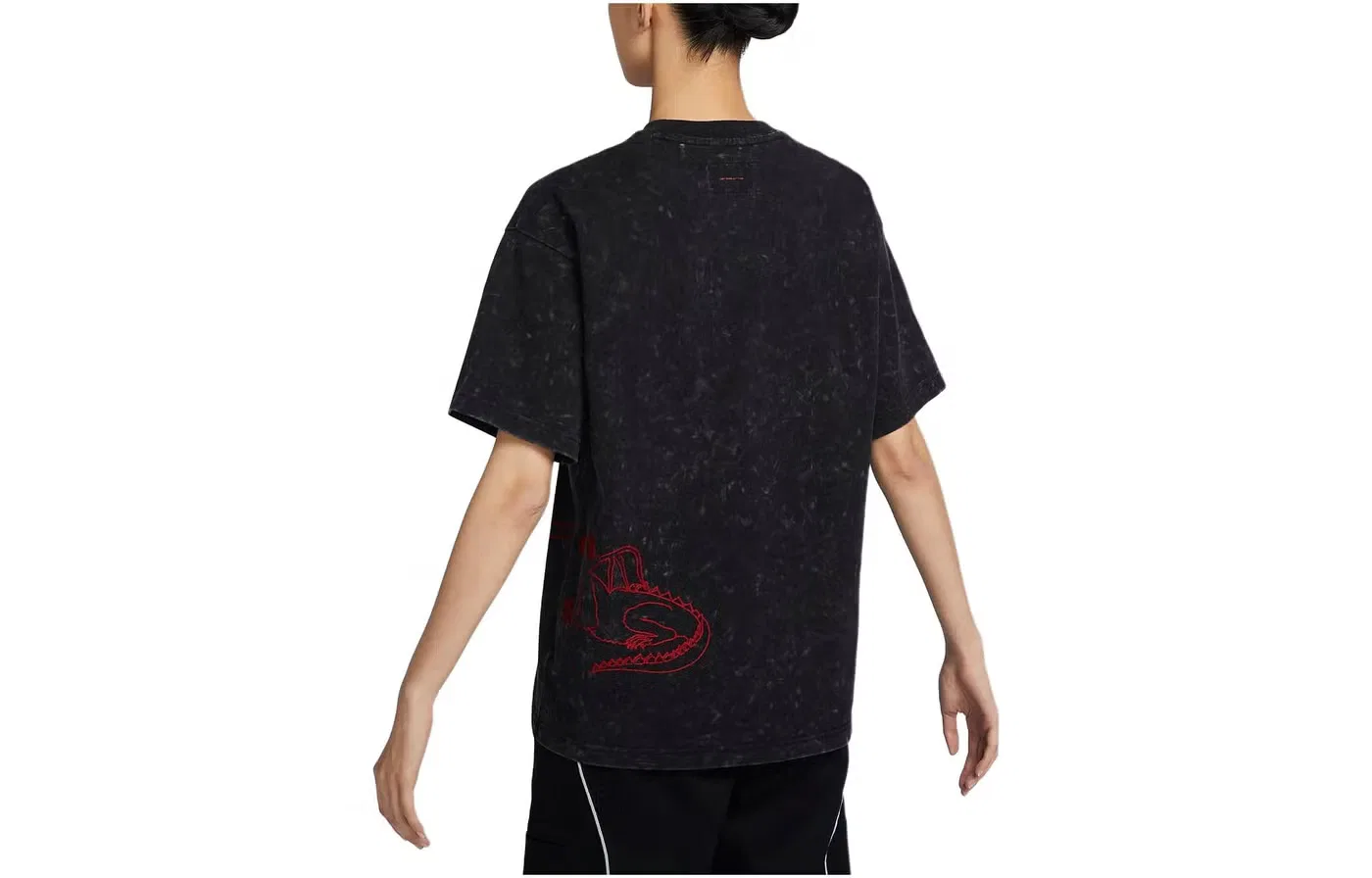 Футболка с принтом Lunar Year Dragon Nike, черный — фото 2