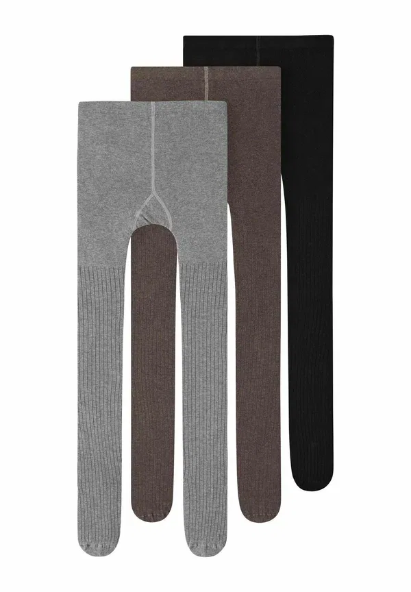 Колготки ribbed Two Soon (комплект 3 шт), черный