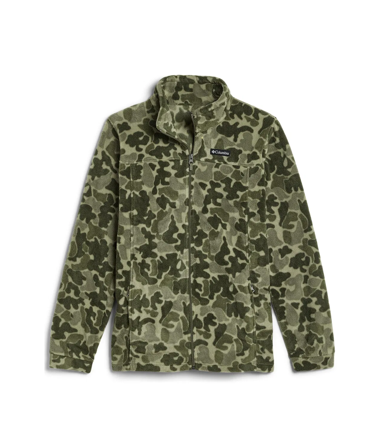 Флисовая куртка Zing III (для маленьких и больших детей) Columbia Kids, Creek Puzzle Camo