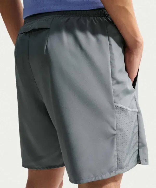 Шорты для бега с подкладкой, Dry Fit, Nike, серый дымчатый — фото 3