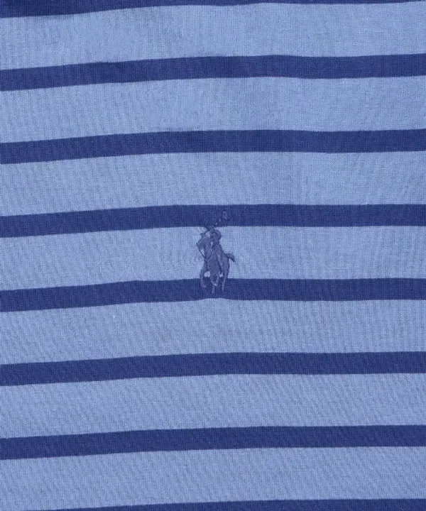 Футболка с полосками, slim fit, Polo Ralph Lauren, синий — фото 4