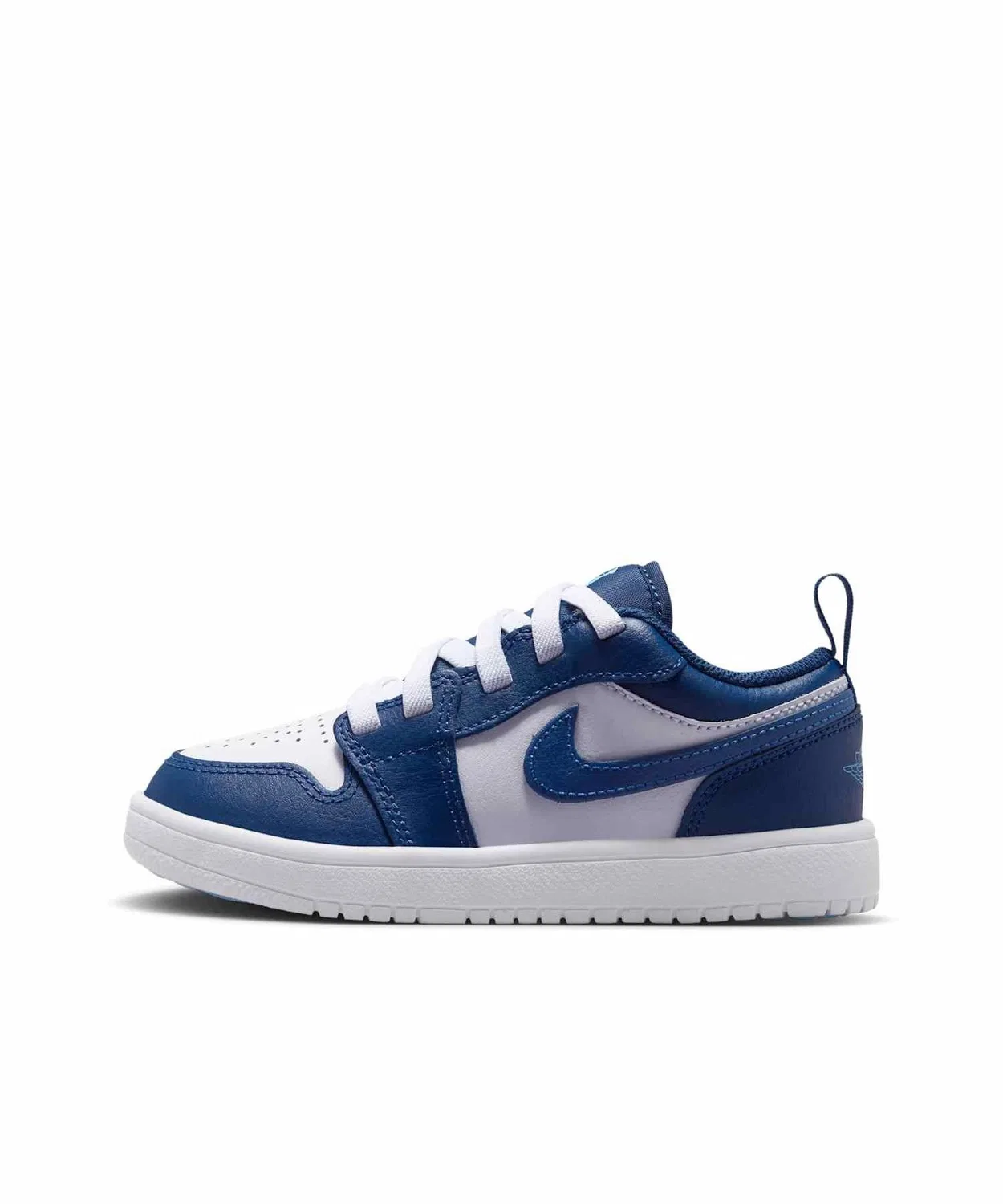 Детские кроссовки с липучками Jordan 1 Low Alt Little Kids' Shoes JORDAN BRAND, Midnight Navy/White/University Blue