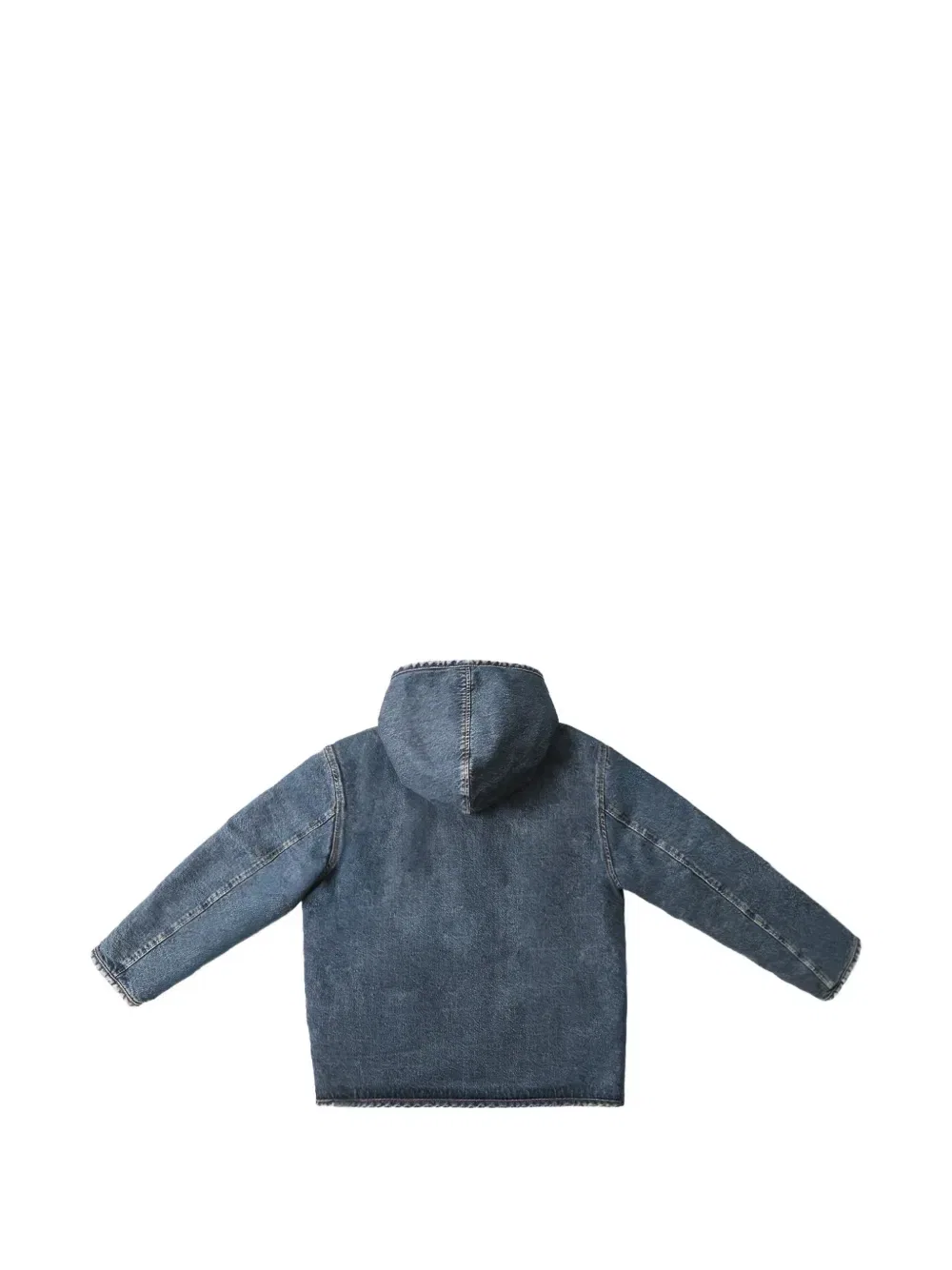 Джинсовая куртка на меху шерпа Levi's, синий — фото 2