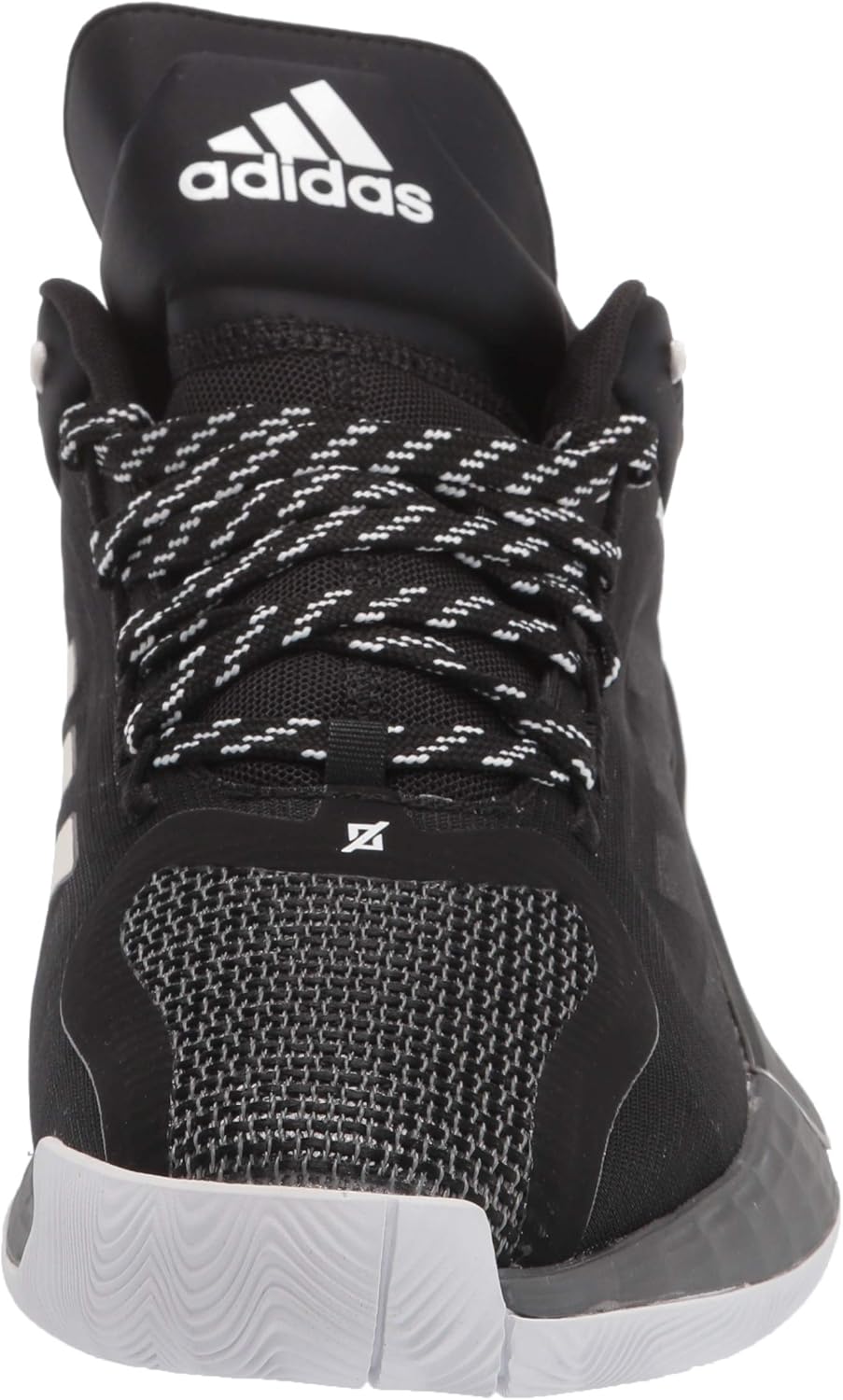 Кроссовки Adidas для взрослых унисекс D Rose 11, черный/серый/алый — фото 2