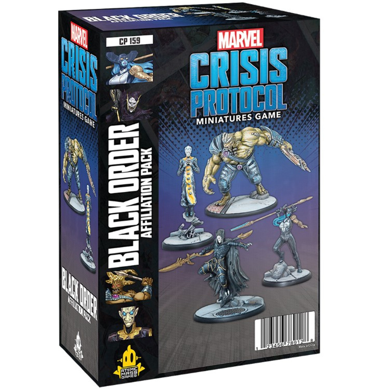 

Миниатюра Marvel Crisis Protocol: Black Order - Affiliation Pack