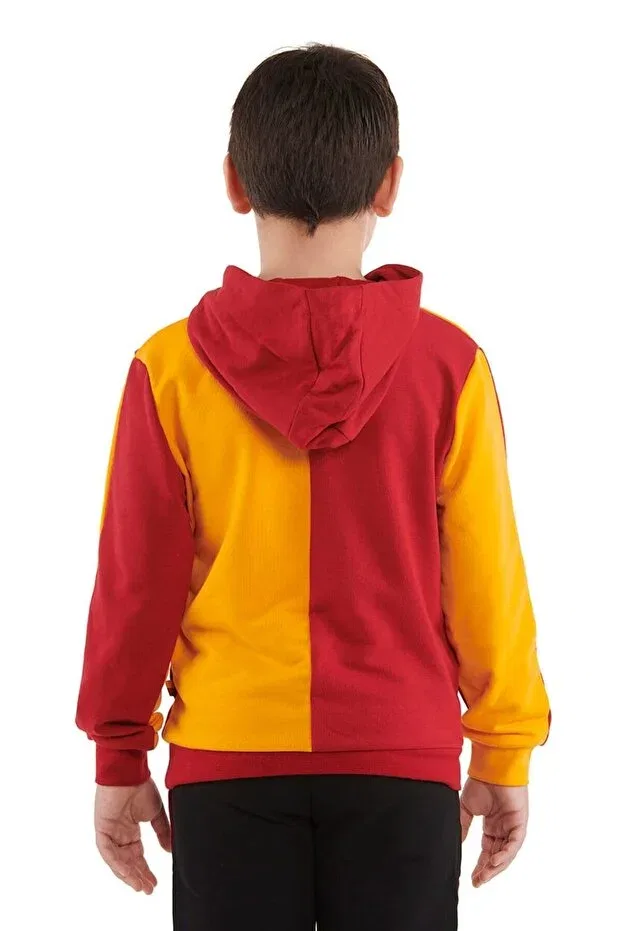Детские свитшот для девочек с принтом Galatasaray, Sweat Uv Metin Oktay Red — фото 4