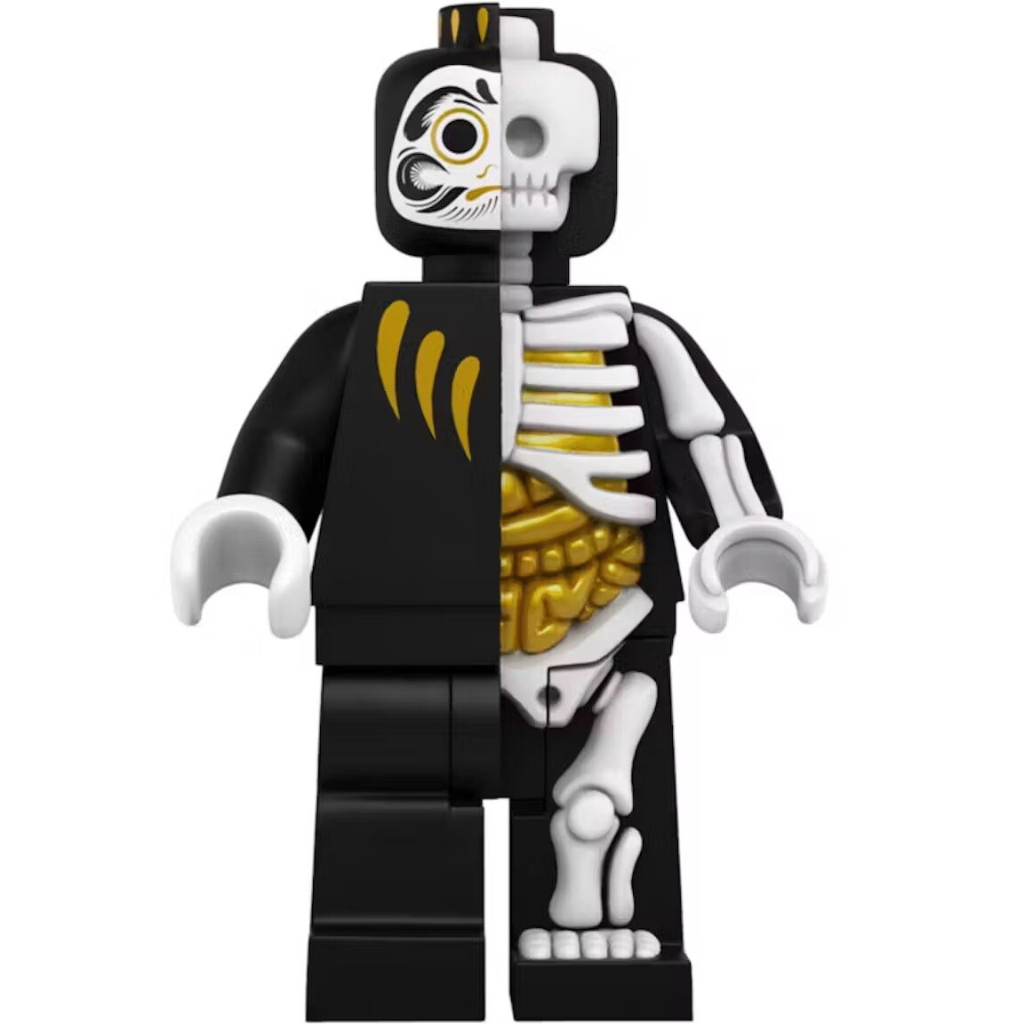 

Фигурка Jason Freeny Bigger Micro Anatomic - Daruma (Prosperity), черный