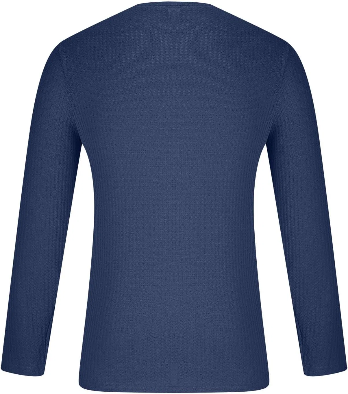Мужская повседневная футболка с круглым вырезом Generic, Dark Blue — фото 3