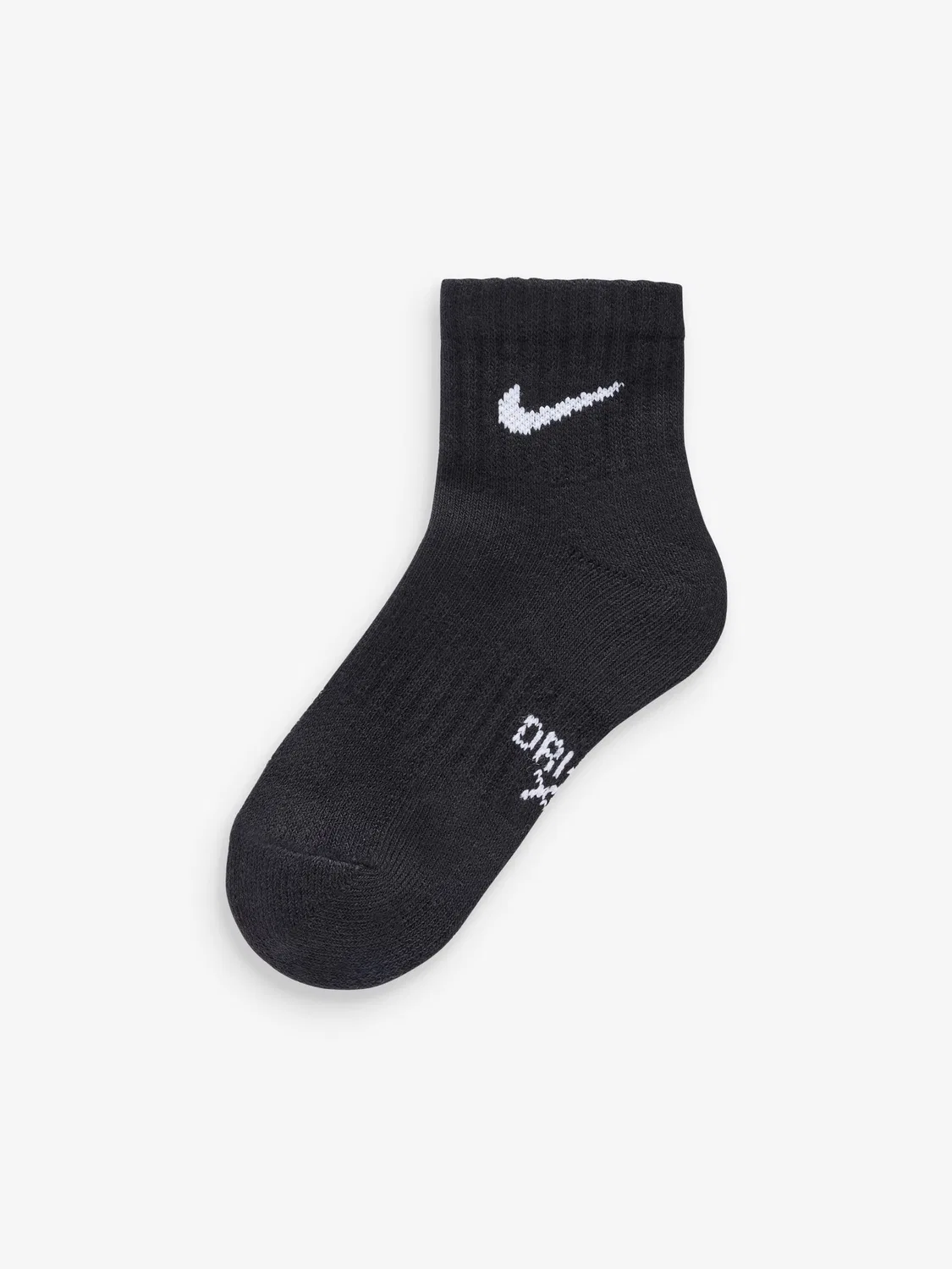 Носки спортивные Nike Dri-FIT Basic Ankle Socks, черный — фото 3