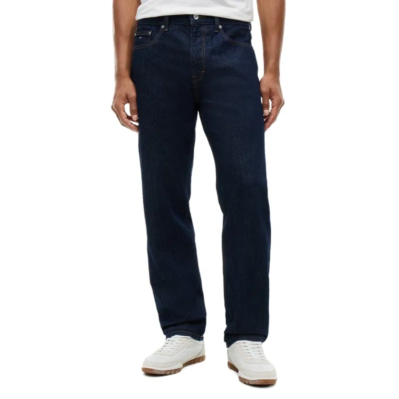 Мужские джинсы зауженные Tommy Hilfiger, Dark Denim Blue 1BK