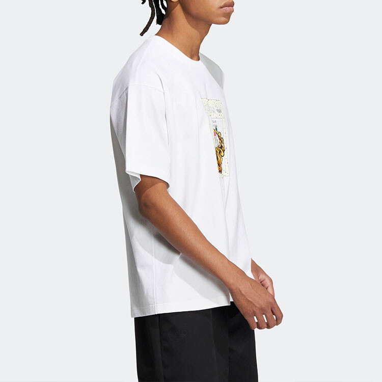 Футболка Charr Morita унисекс белая Adidas Originals, белый — фото 4