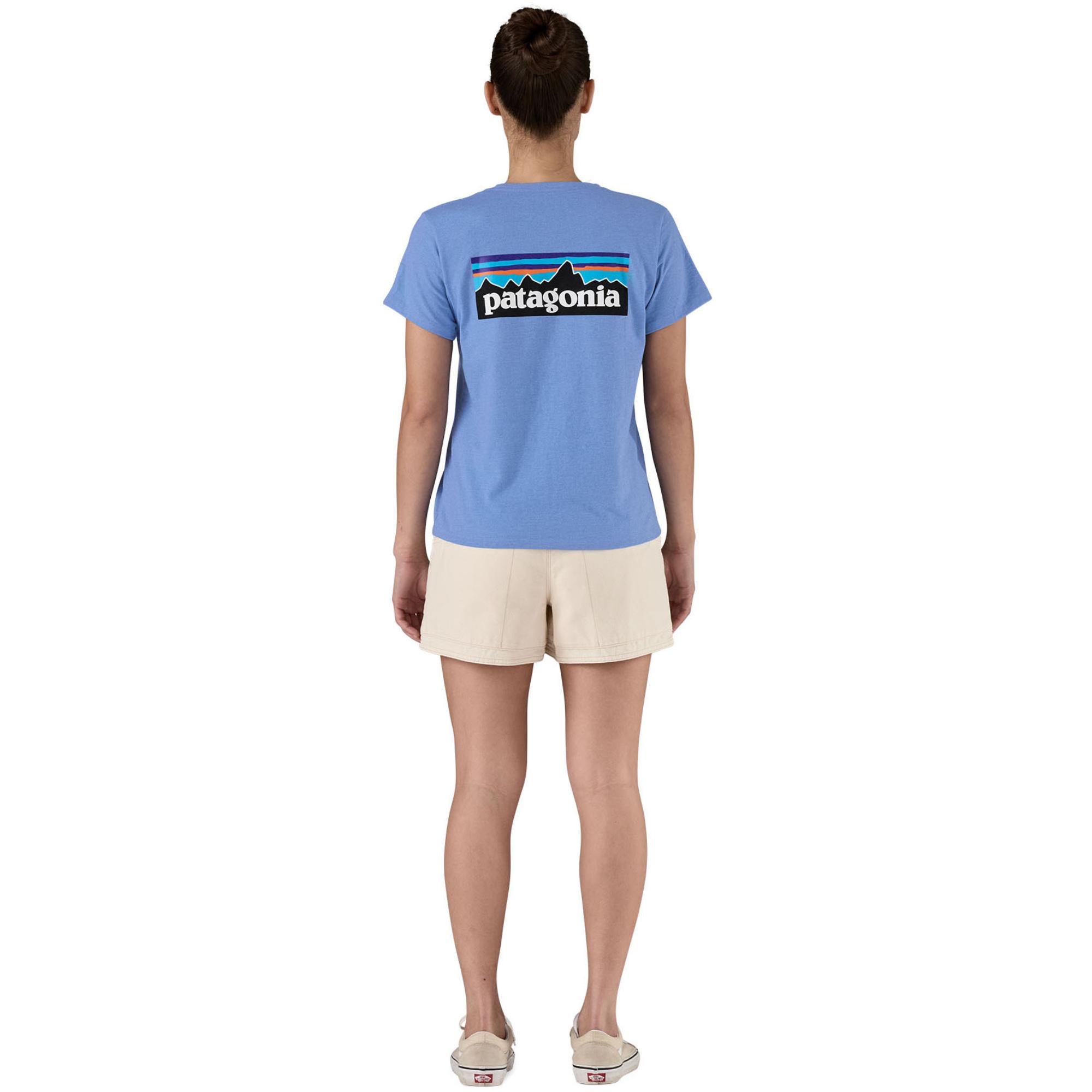 

Женская футболка с логотипом P-6 Responsibili. Patagonia, Abundant Blue, Синий, Женская футболка с логотипом P-6 Responsibili. Patagonia, Abundant Blue