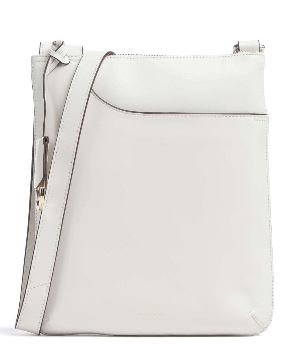 

Сумка через плечо с карманами Icon из мелкозернистой яловой кожи Radley London, белый