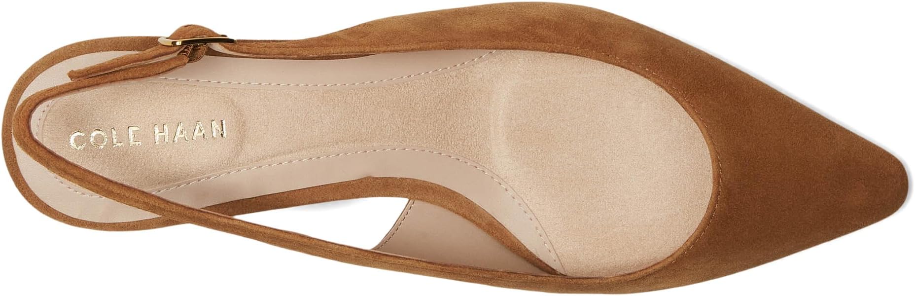 Туфли Cole Haan Go-to Jocelyn Slingback Pumps, цвет Tobacco Suede — фото 2
