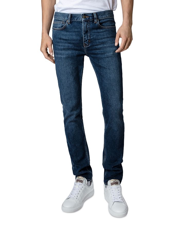 

Джинсы Mick Slim Fit в средне-синем цвете Zadig & Voltaire, синий