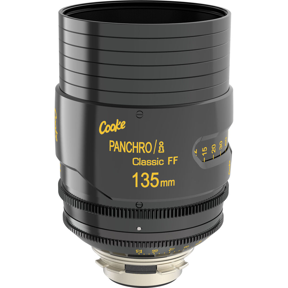 

Объектив Cooke 135mm Panchro/i Classic T2.8 с полным кадром и фиксированным фокусным расстоянием (крепление PL, ножки)