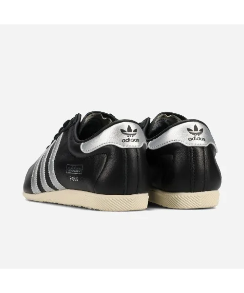 Унисекс кроссовки в винтажном стиле adidas PARIS IH9227 чёрные — фото 3