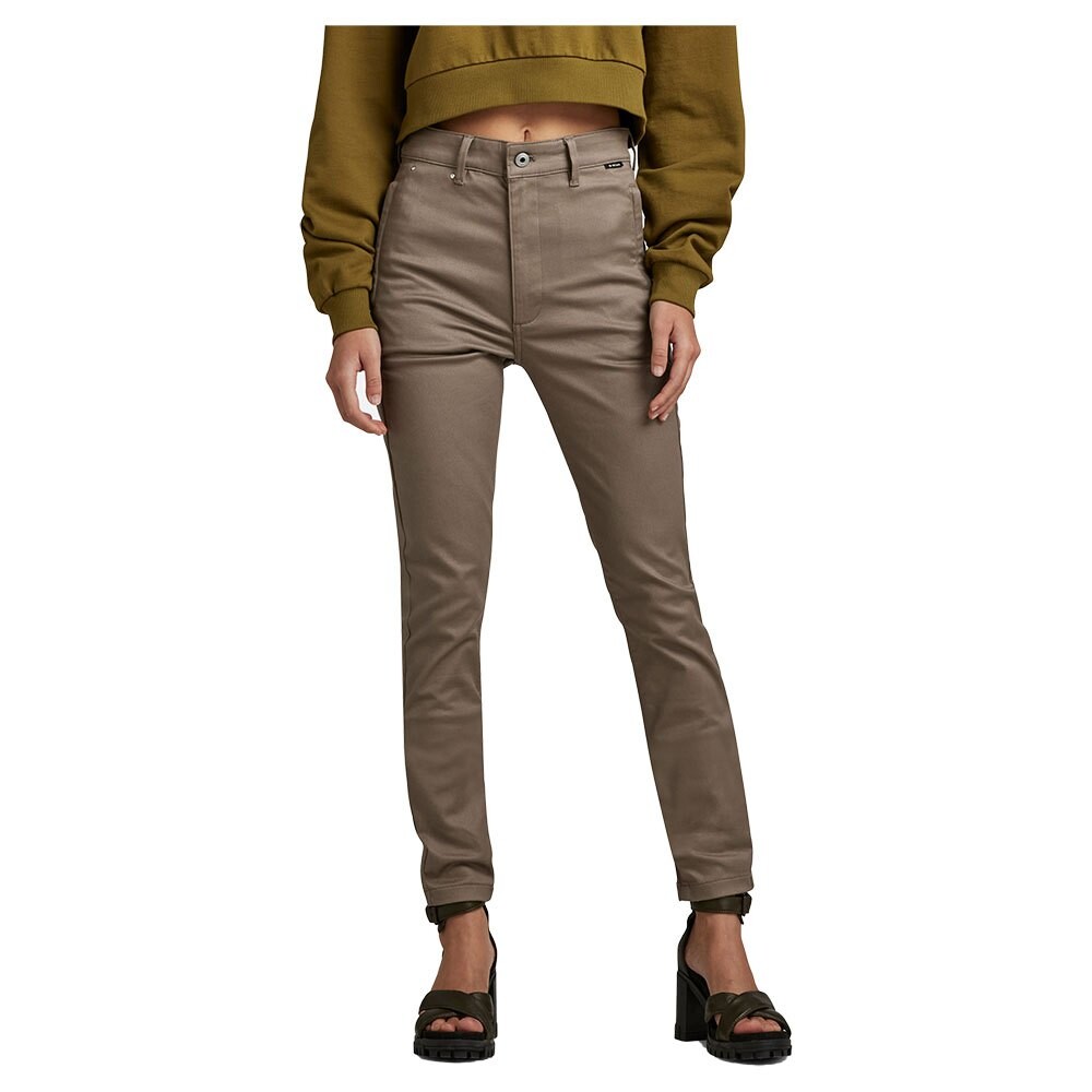 

Брюки G-Star Skinny Fit Chino, коричневый