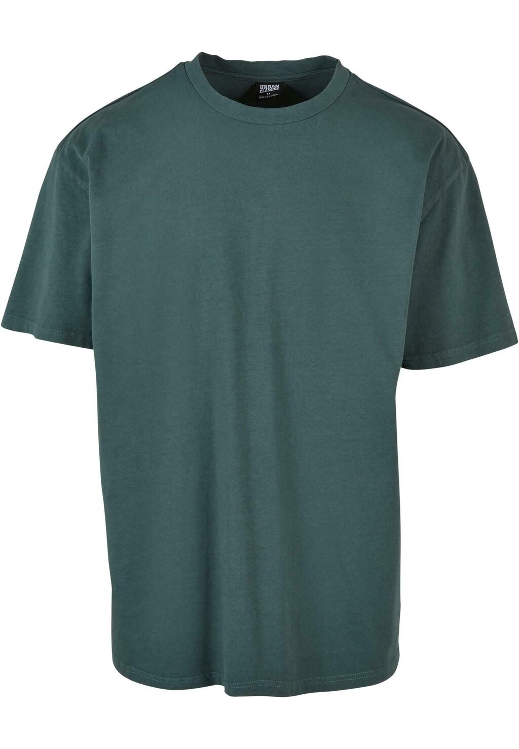 

Базовая футболка Oversized Garment Dye Tee Urban Classics, цвет bottlegreen