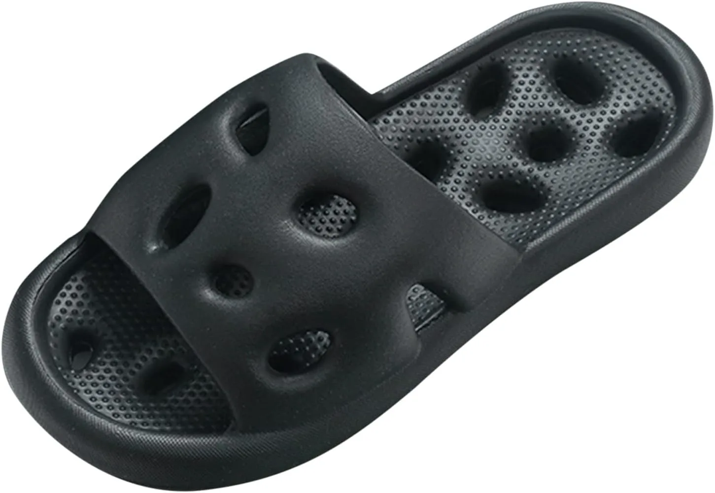 

Мужские тапочки Fashion Four Seasons для дома и ванной, с нескользящей подошвой, с открытым носком и легкой подошвой, мужские тапочки Saints Generic, черный