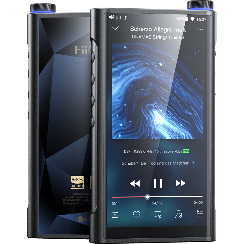 

Портативный цифровой аудиоплеер FiiO M15S Hi-Res