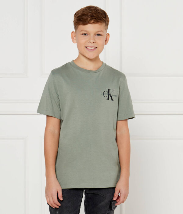 

Футболка детская Calvin Klein Jeans Regular Fit, зеленый