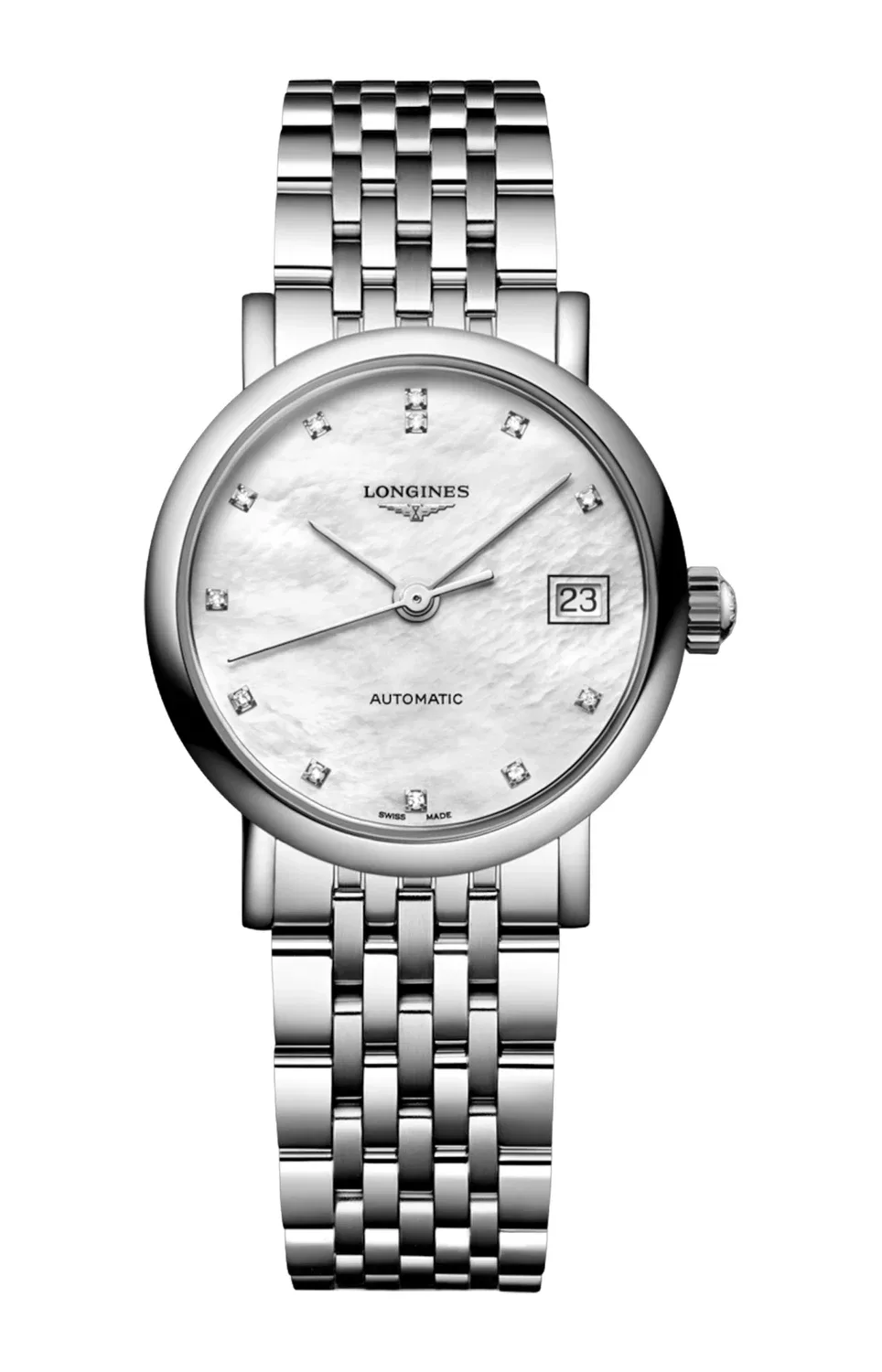 LONGINES коллекция Elegant - L4.309.4.80.6, серебряный