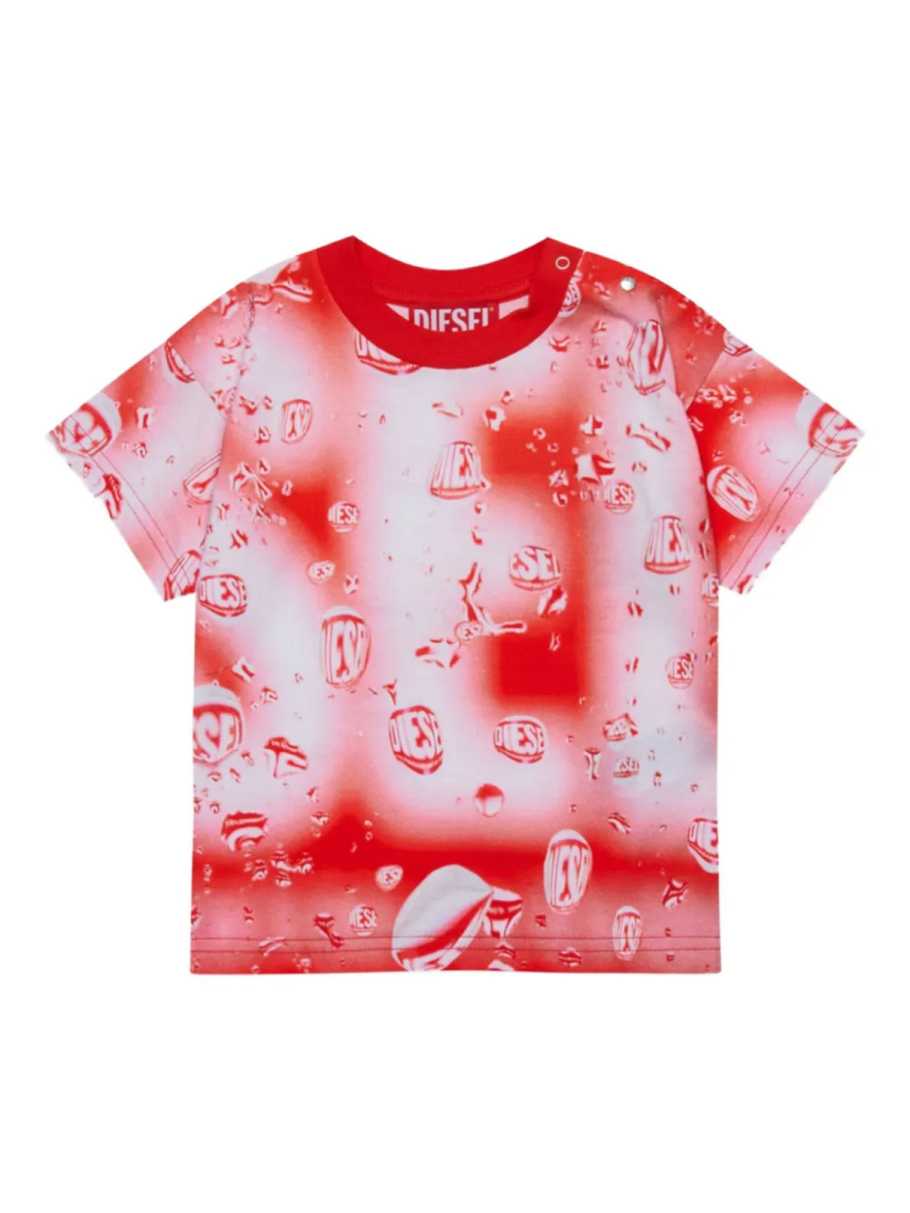 

Diesel Kids футболка Titlib, красный