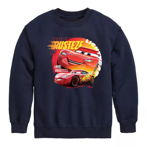 

Флисовая толстовка Rusteze с Lightning McQueen для мальчиков 8-20 лет Disney / Pixar, синий