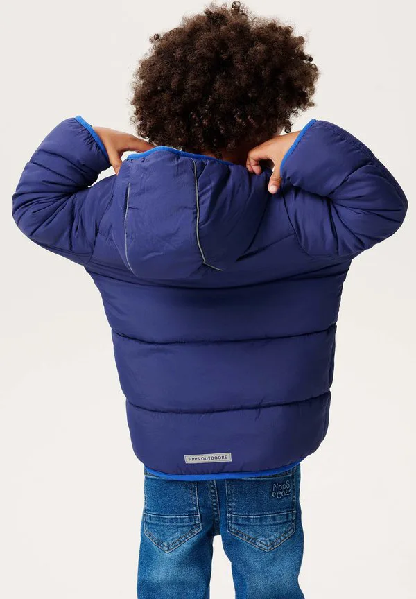 Двусторонняя зимняя куртка lahti Noppies, Patriot Blue — фото 2