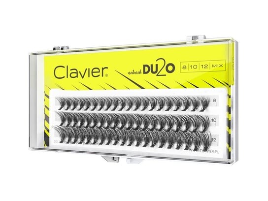 

Пучки ресниц 8мм-10мм-12мм Clavier, DU2O Double Volume MIX