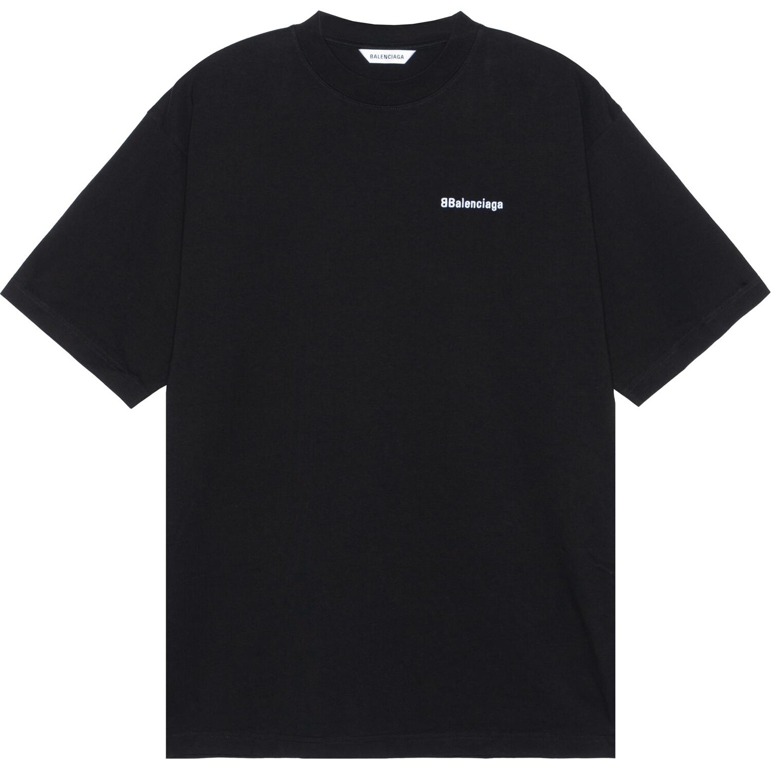 

Футболка женская Balenciaga Letter Logo, черный