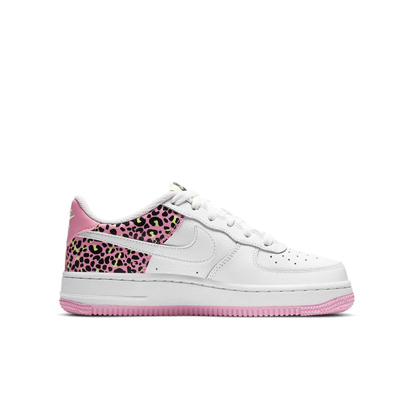 Кроссовки air force 1 '07 'pink leopard' Nike, белый — фото 2