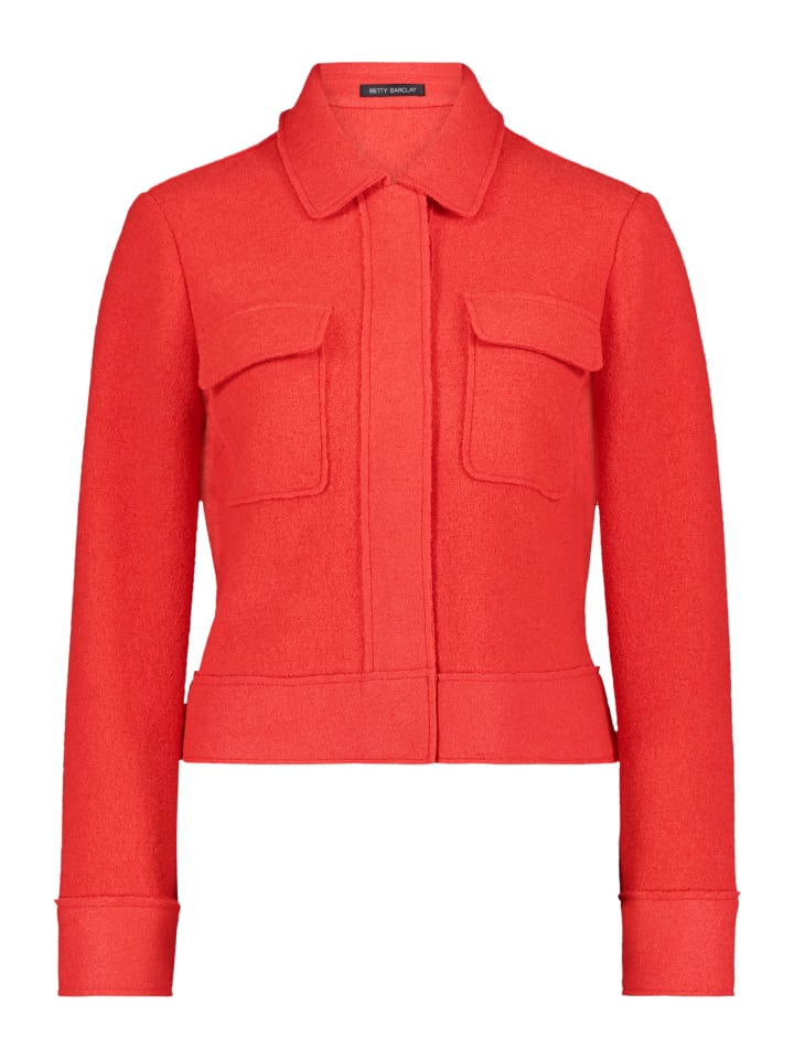 

Блейзер Betty Barclay Blazer-Jacke mit aufgesetzten Taschen, цвет Poppy Red