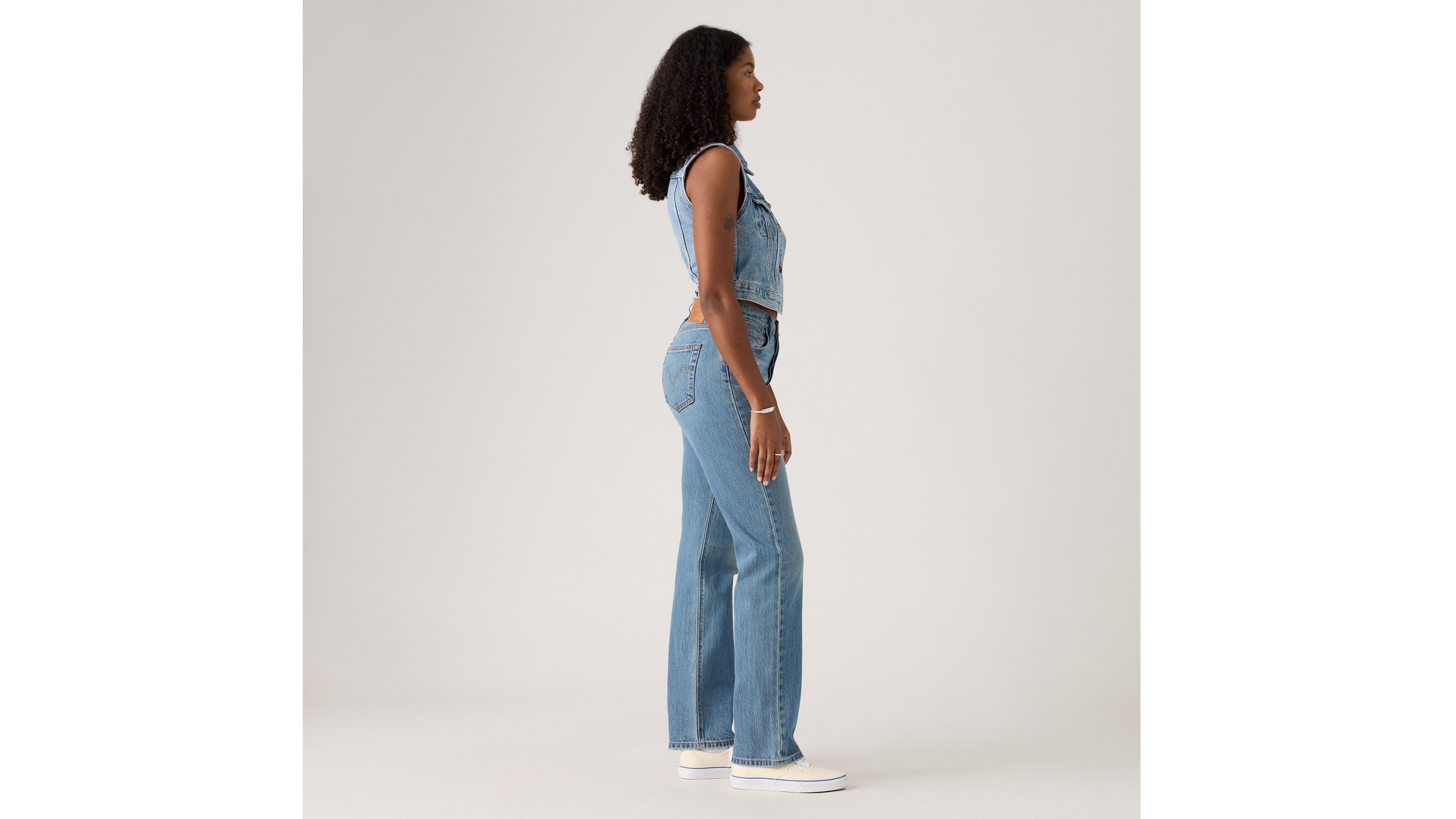 Женские джинсы 501 Curve Levi's, Verified Vintage - Medium Wash — фото 4