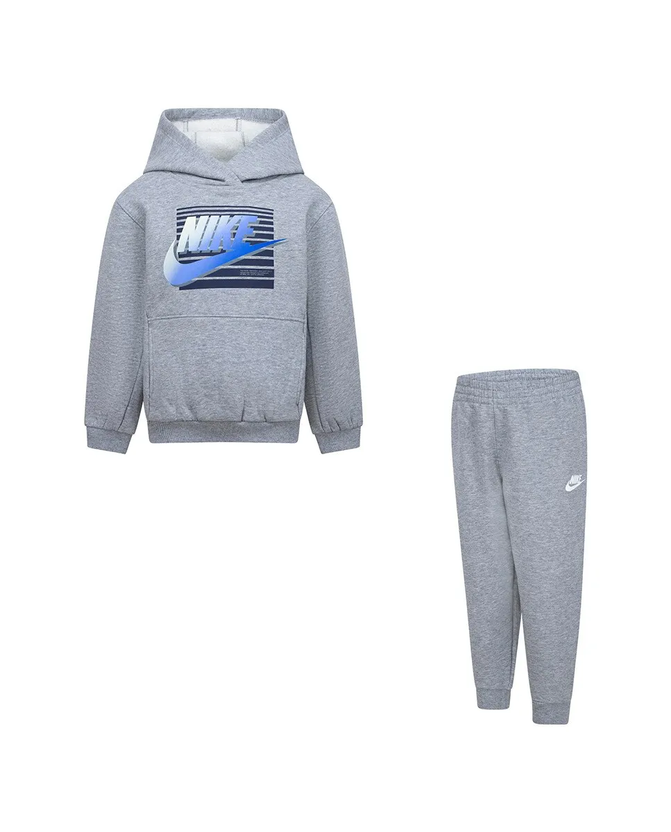 

Спортивная одежда: комплект из худи и брюк Gradient Futura для мальчика Nike, серый