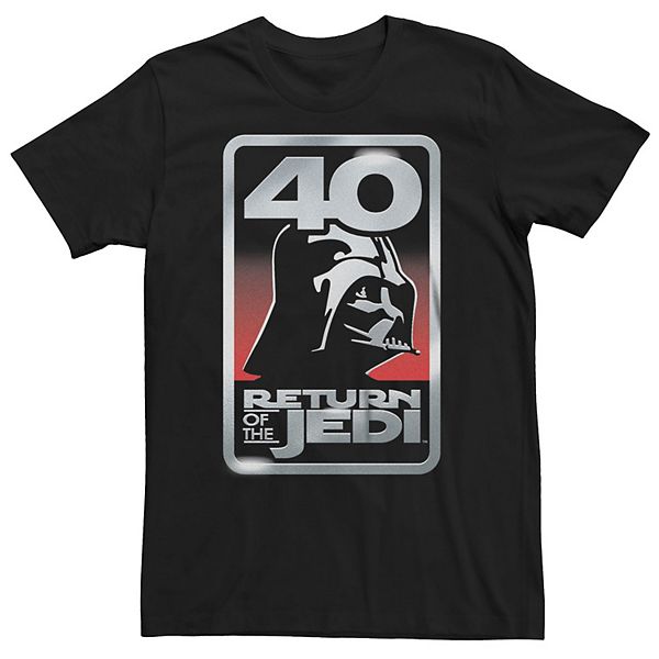 

Футболка Bit & Tall Star Wars Return of the Jedi 40th Anniversary Vader Licensed Character