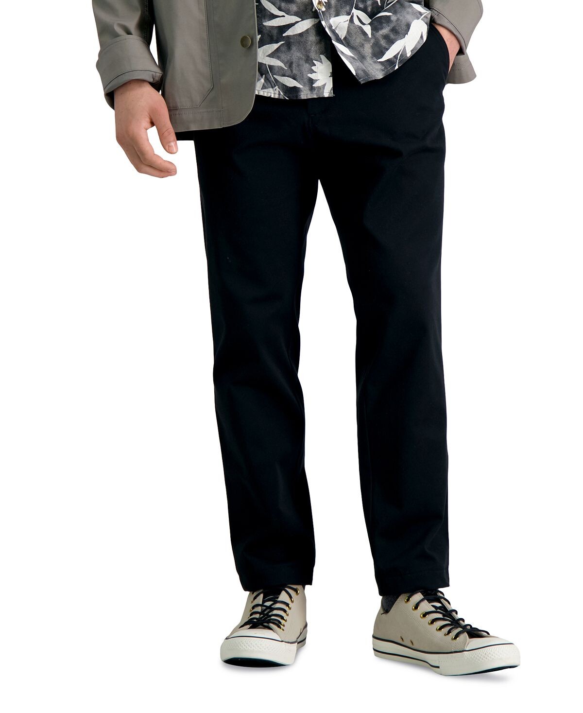 

Мужские брюки Slim Fit Life Khaki Comfort Haggar