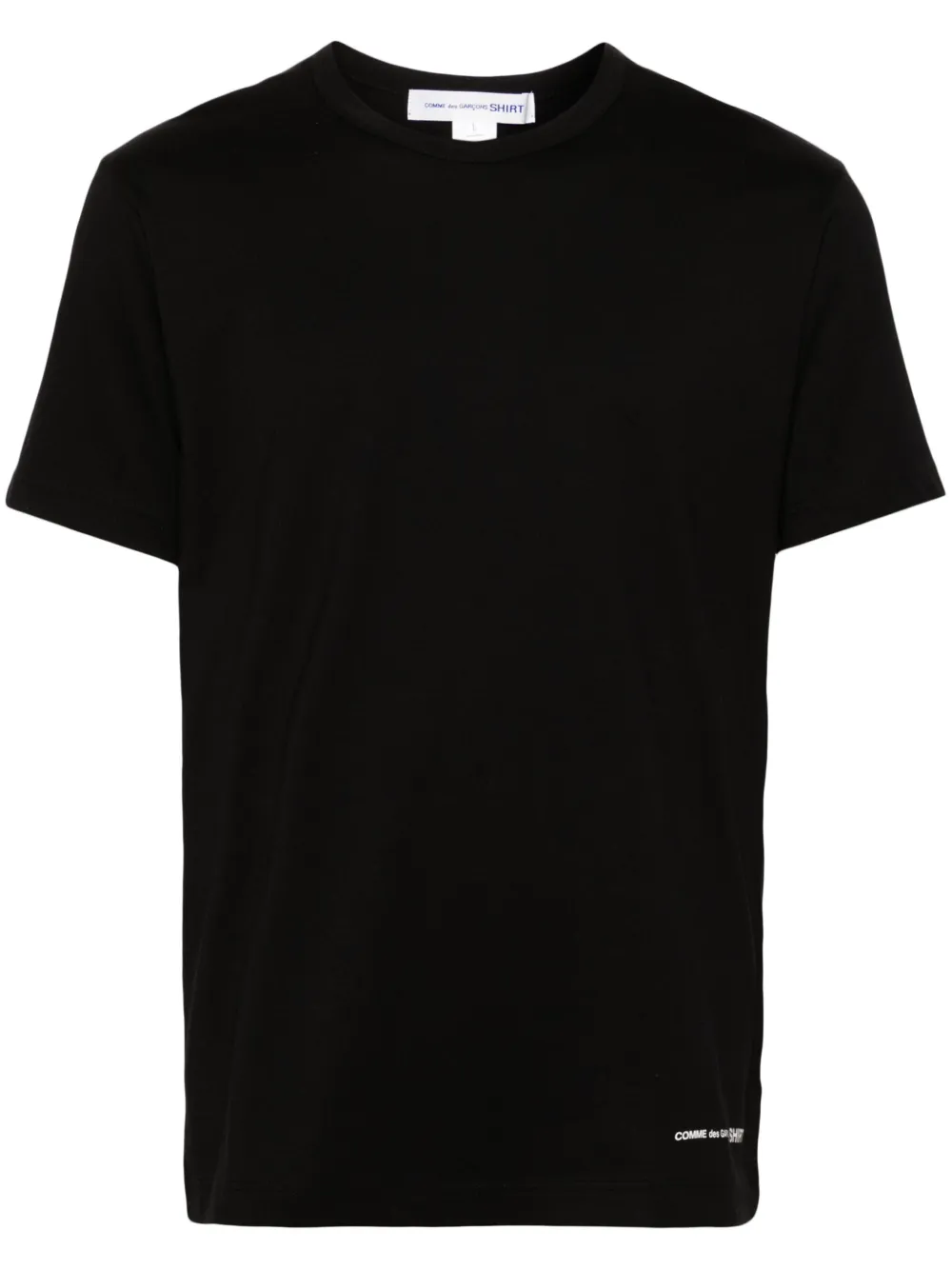 

Футболка с логотипом Comme Des Garçons Shirt, черный