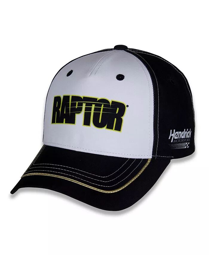 

Мужская белая/черная регулируемая кепка William Byron Raptor Uniform Hendrick Motorsports Team Collection